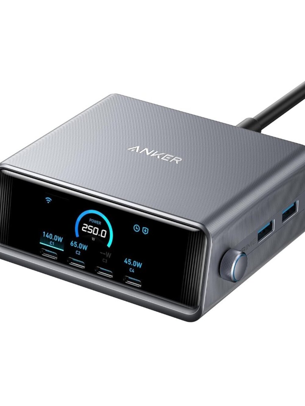 NIB: Anker Prime Charging Station, 250W 6-Port GaN USB C Charger